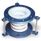 PTFE lining compensator