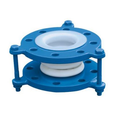 PTFE-lining ripple compensator